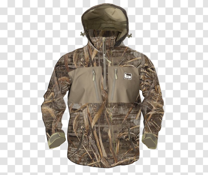 Hoodie Waterfowl Hunting Jacket Camouflage - Lining Transparent PNG