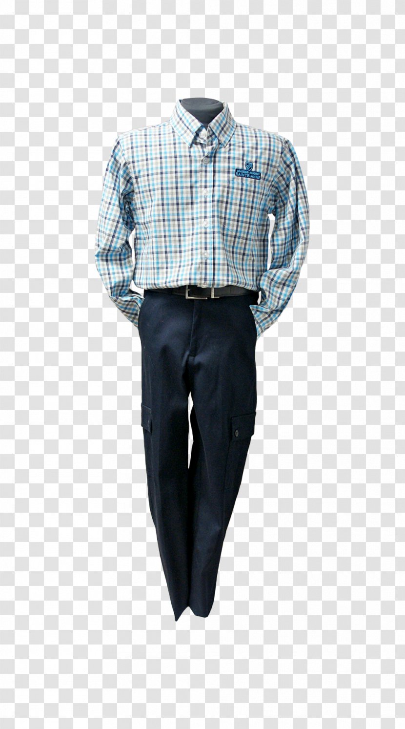 Jeans Uniform Clothing Sleeve Plaid - Variety Transparent PNG