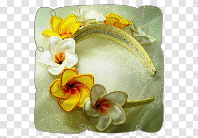 Embroidery Flower Lace Frangipani Event & Floral Design Sewing - Yellow - Plumeria Transparent PNG