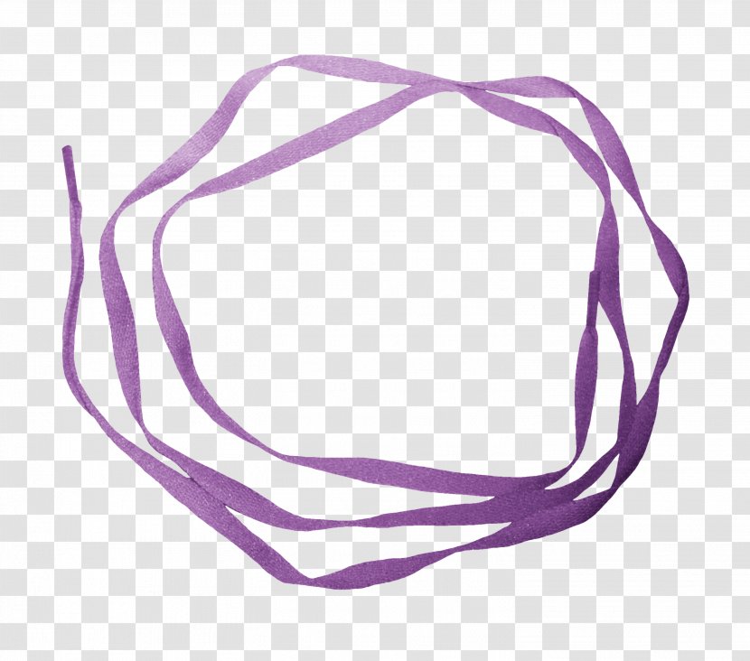 Purple Violet Circle - Disk - Ribbons Ring Transparent PNG