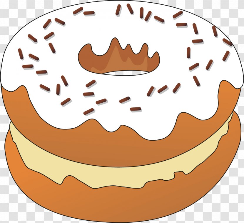 Donuts Dessert Food Clip Art Image - Recipe - Pudding Transparent PNG