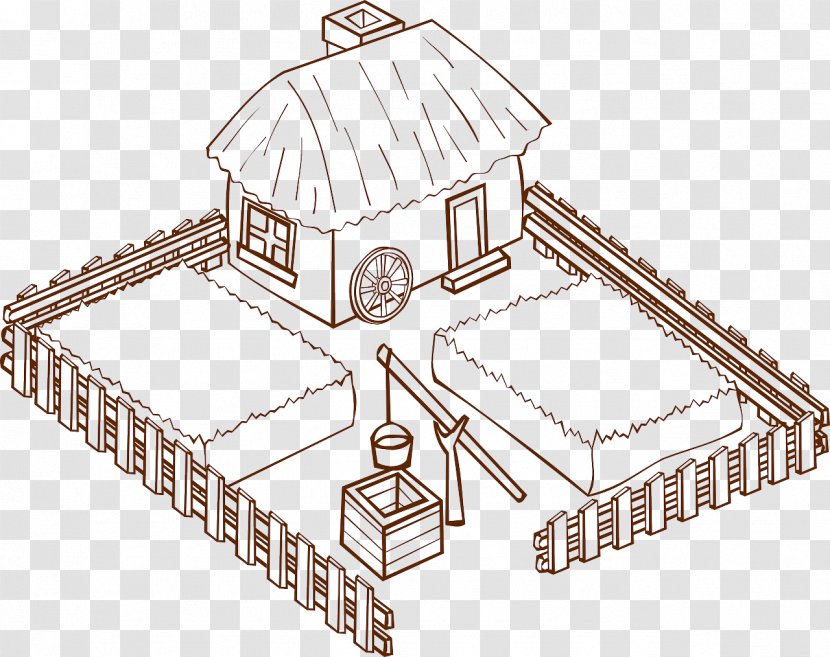 Farm Clip Art - Small - House Transparent PNG