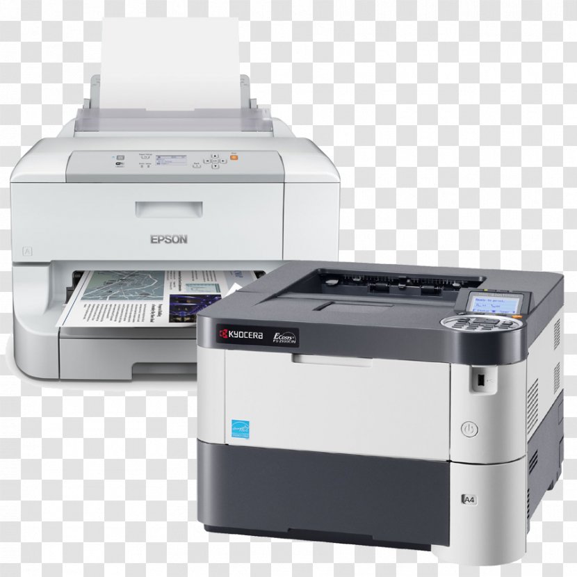 Kyocera Multi-function Printer Hewlett-Packard Inkjet Printing - Electronic Device Transparent PNG