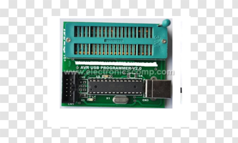 Microcontroller Hardware Programmer ROM Flash Memory Electrical Network Transparent PNG