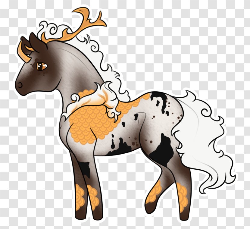 Pony Mustang Foal Colt Stallion - Reindeer Transparent PNG