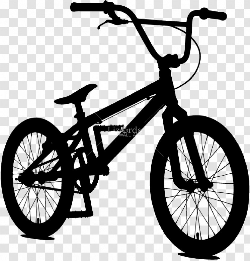 BMX Bike Bicycle Freestyle Cycling - Automotive Tire Transparent PNG