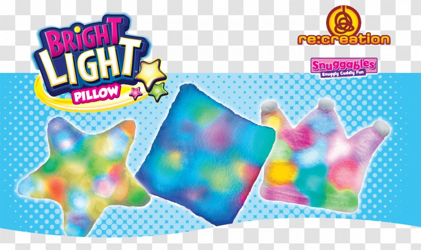 Bright Light Pillow Twinkling Star (White) Toy As Seen On TV Candy - Tv Transparent PNG