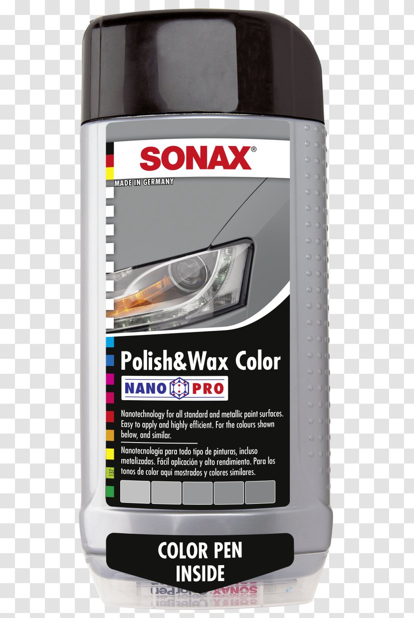 Car Wax Grey Color Sonax - Silver - MEXICO LANDSCAPE Transparent PNG