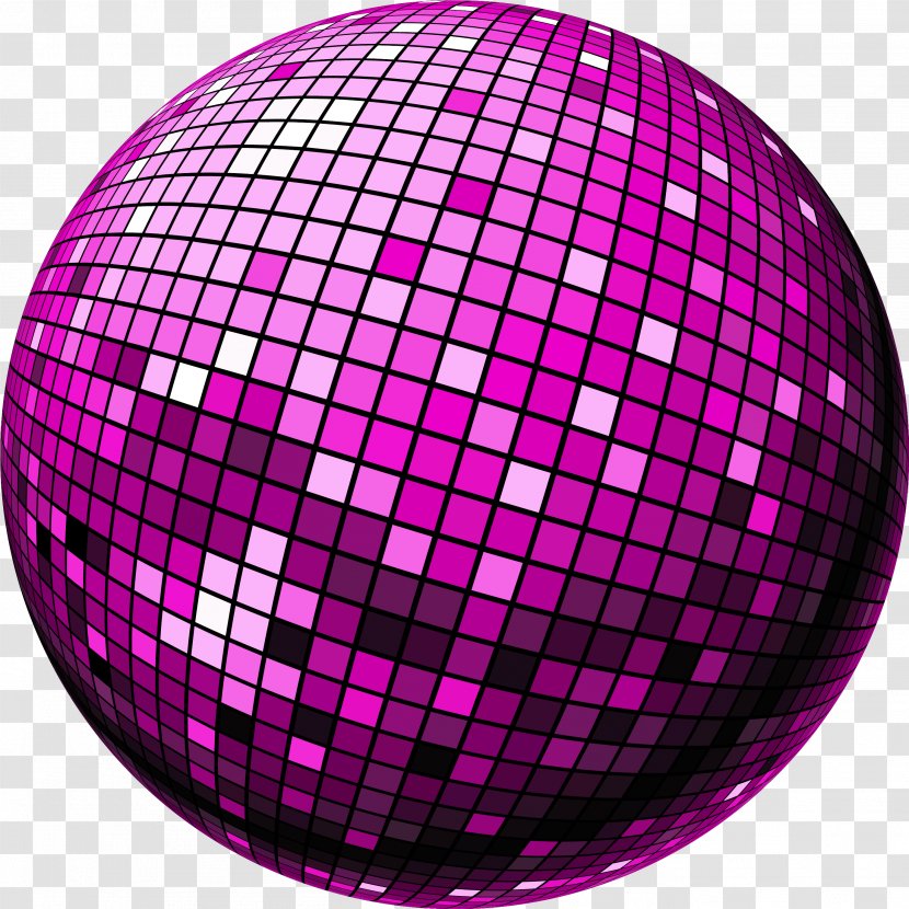 Disco Ball - Purple - Material Property Visual Effect Lighting Transparent PNG
