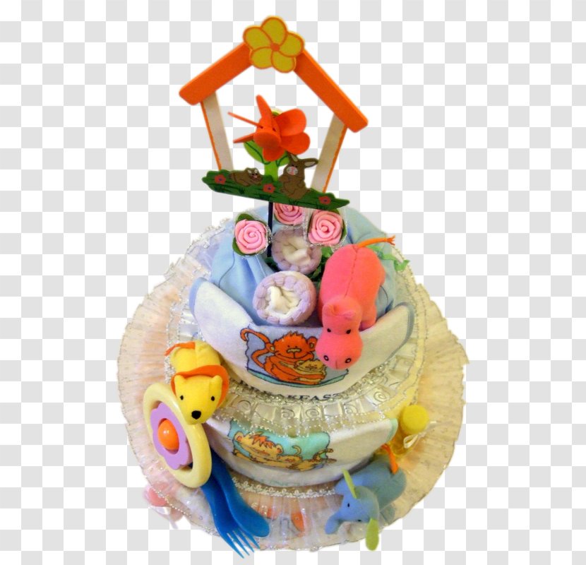 Torte Cake Decorating Sugar Paste Toy - Top View Transparent PNG