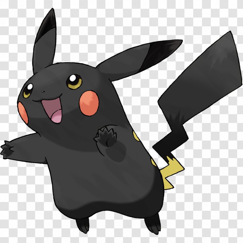 Pikachu Pokemon Go Yellow Red And Blue Bat Transparent Png