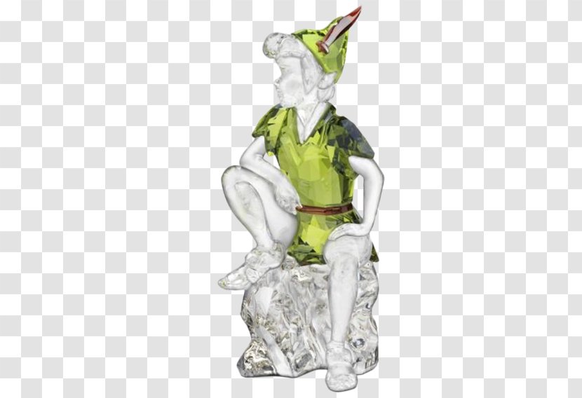 Peter Pan Tinker Bell And Wendy Crystal Swarovski AG - Walt Disney Company - Sculpture Transparent PNG