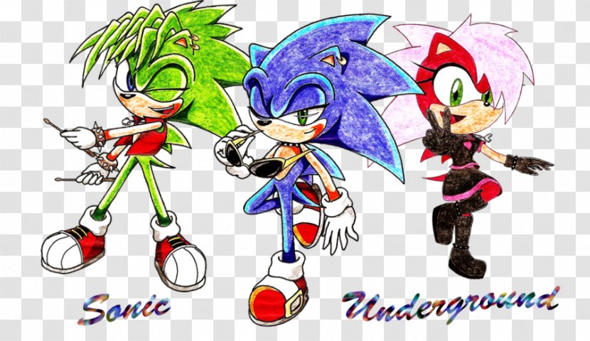 Manic The Hedgehog DeviantArt Artist - Flower - Sonic Underground Transparent PNG