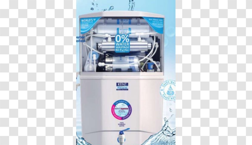 Water Filter Reverse Osmosis Purification Kent RO Systems - Filtration Transparent PNG