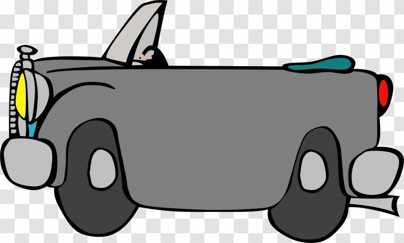 Cartoon Driving Clip Art - Police Car Transparent PNG