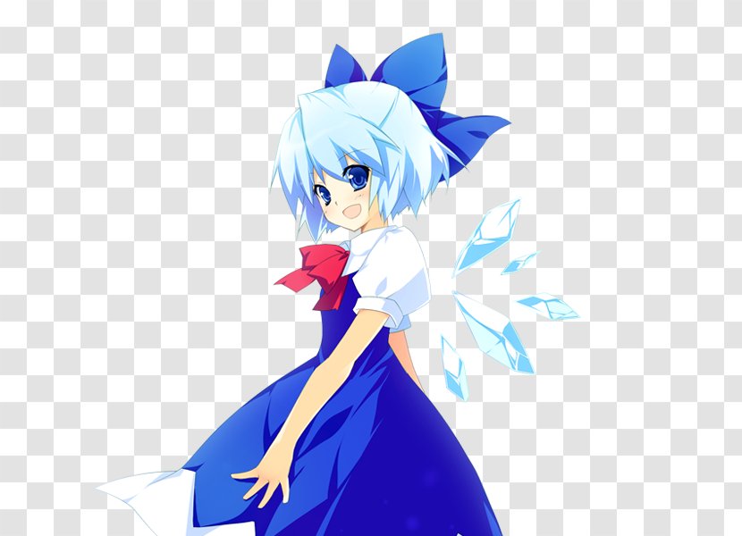 Ten Desires Cirno Double Dealing Character Wiki Team Shanghai Alice - Silhouette Transparent PNG