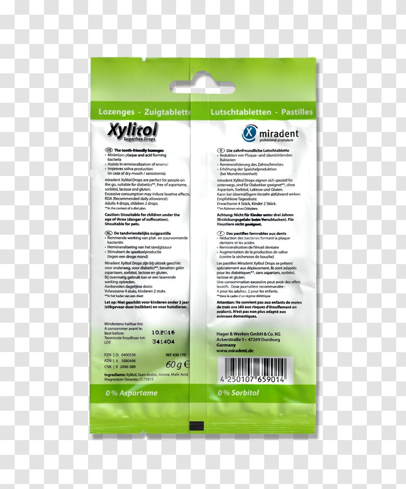 Green Xylitol Brand Edema - Swelling - Melone Transparent PNG