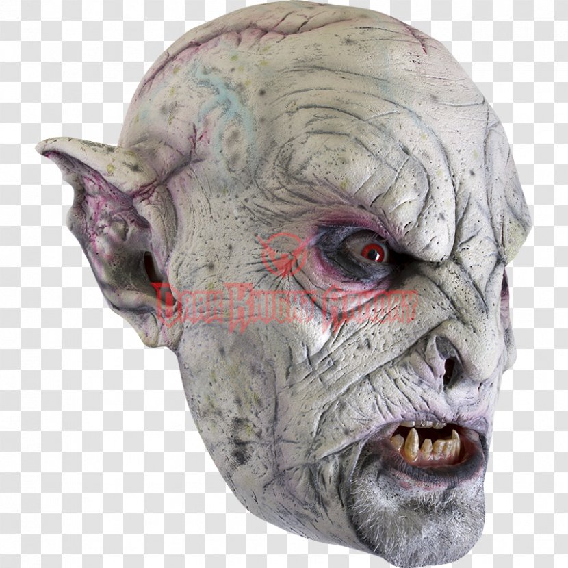 Orc Mask Azog Live Action Role-playing Game Bolg - Head Transparent PNG