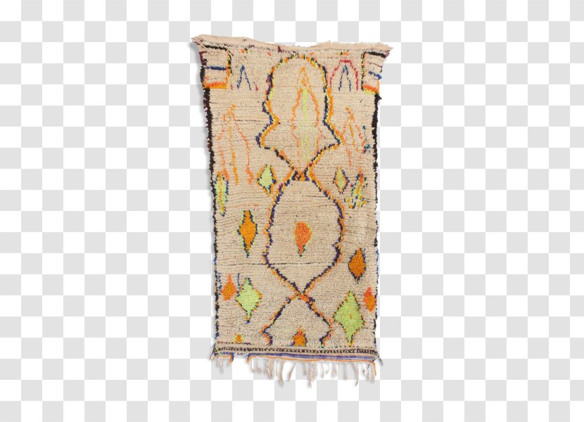 Azilal Berber Carpet Cushion Moroccan Rugs Transparent PNG