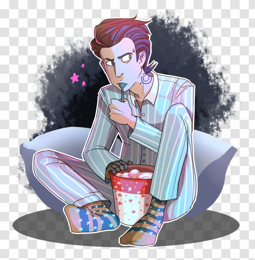 Tales From The Borderlands Ice Cream Handsome Jack Video Game - Cartoon Transparent PNG