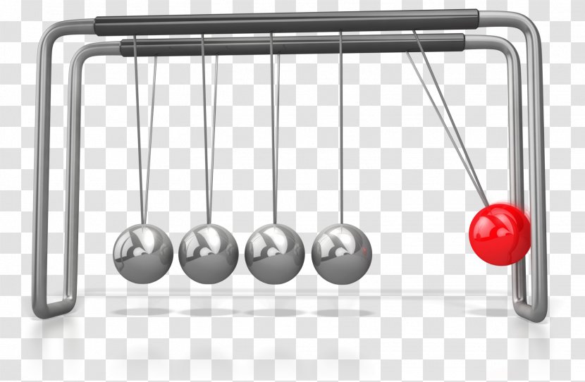 Pendulum Newton's Cradle Laws Of Motion First Law Clip Art - Swing - Cam Newton Transparent PNG