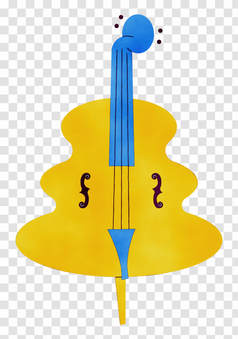 String Instrument Cello Violin String Yellow Transparent PNG