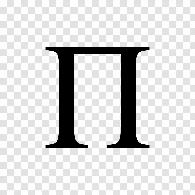Mathematics Symbol Pi N</i>th Root - Logo Transparent PNG