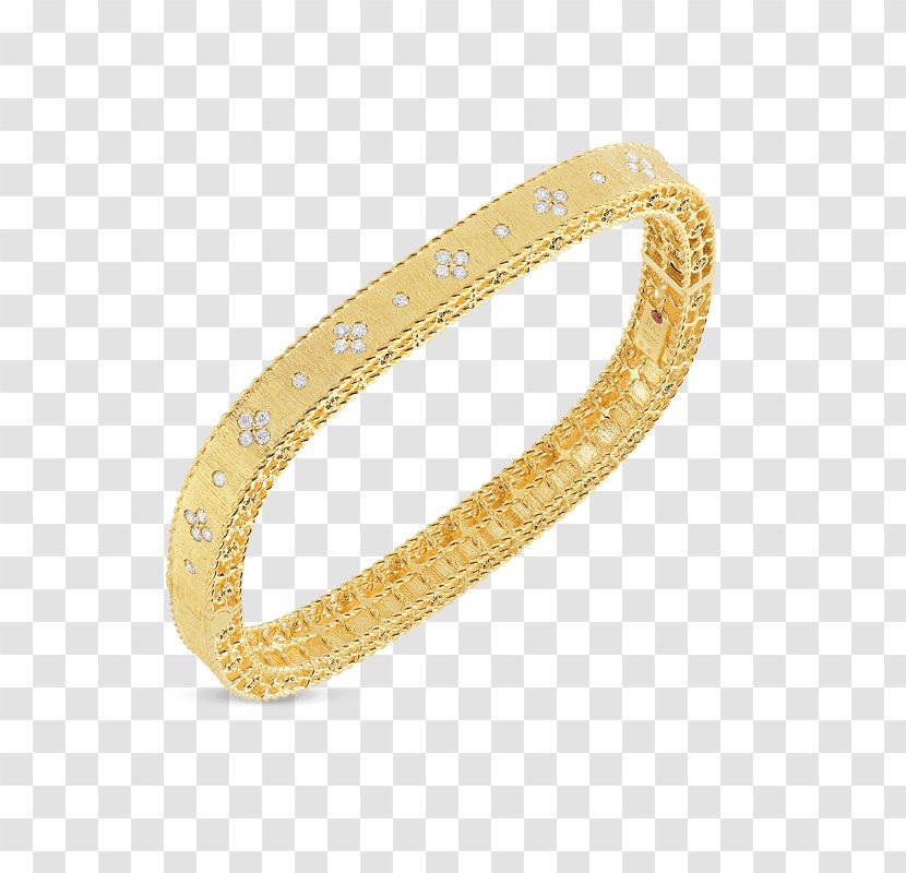 Bangle Bracelet Ring Diamond Gold - Metal Transparent PNG