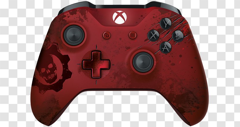 Gears Of War 4 Xbox One Controller Game Controllers Wireless - Playstation 3 Accessory - Control De Transparent PNG
