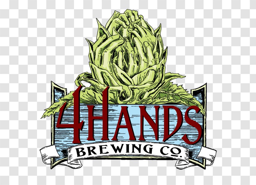 4 Hands Brewing Co Beer India Pale Ale Brewery Hops - Plant Transparent PNG