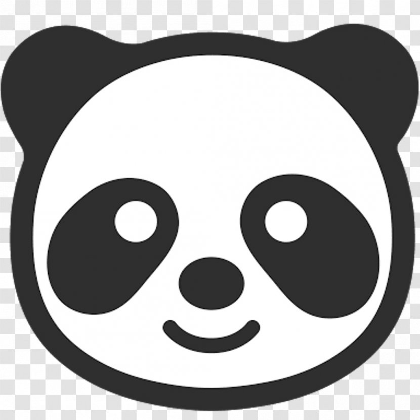 Giant Panda Emoji Coloring Book Drawing Sticker Transparent PNG