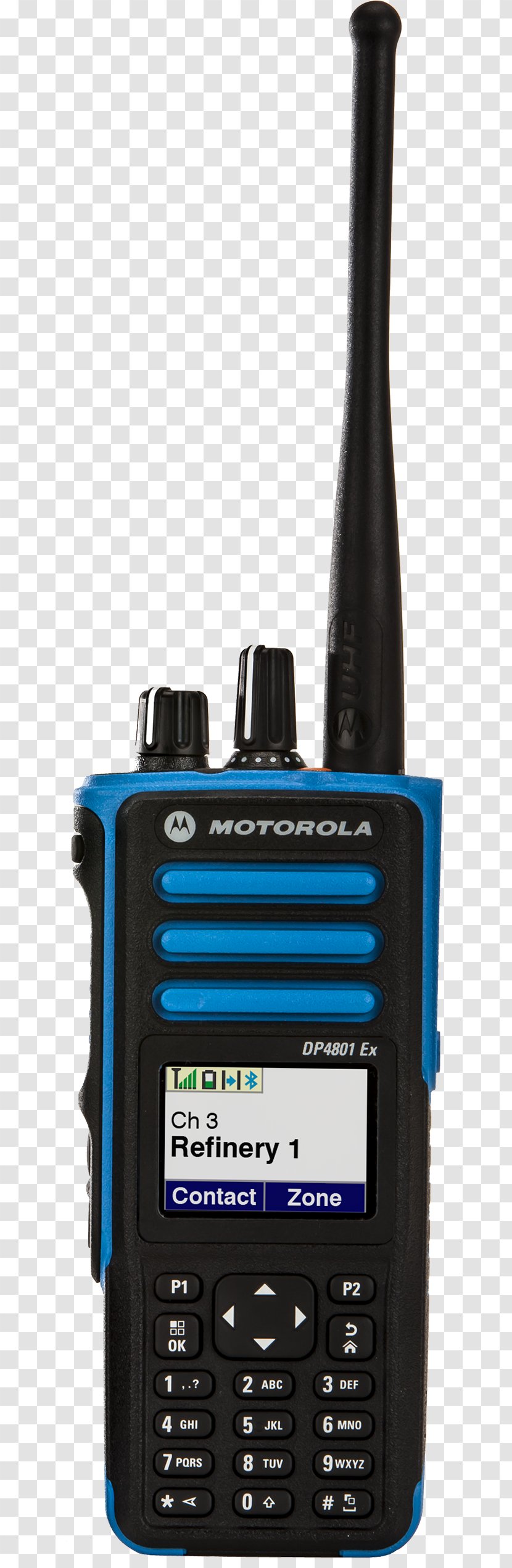 Two-way Radio Motorola Walkie-talkie Digital Mobile - Wireless Transparent PNG