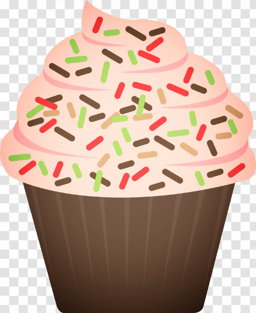 Cupcake Muffin Chocolate Cake Clip Art - Birthday Transparent PNG