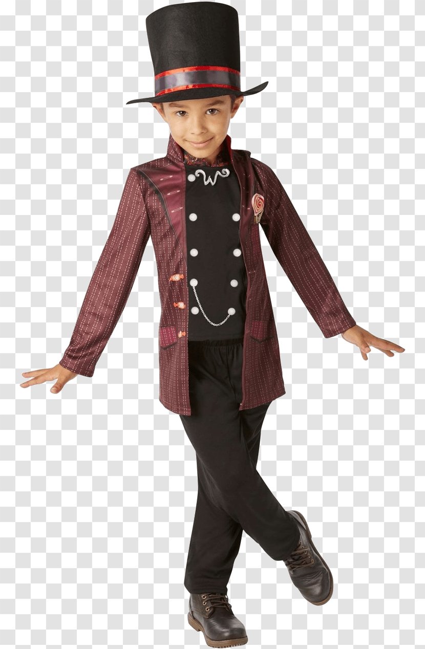 Willy Wonka & The Chocolate Factory Charlie And Bucket Roald Dahl - Child - Clothing Transparent PNG
