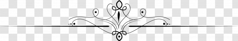 Black And White Monochrome Photography Line Art - Symmetry - Curly Transparent PNG