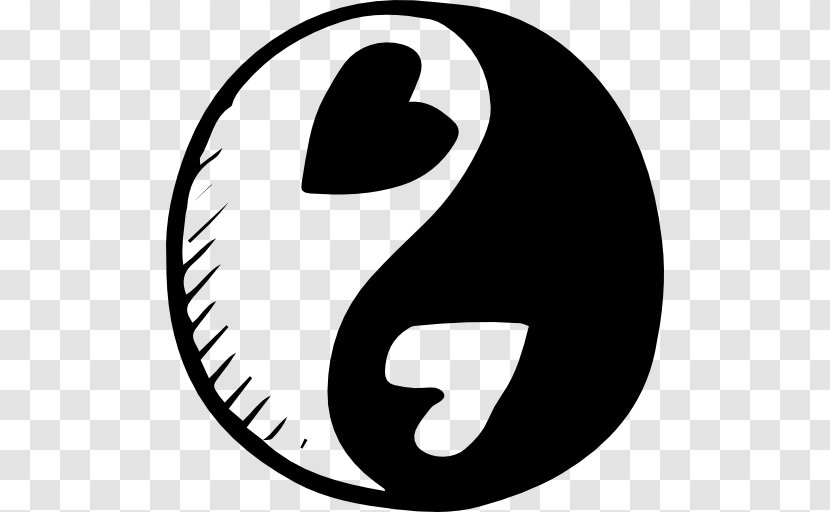 Download Taoism - Silhouette - Yin Yang Transparent PNG