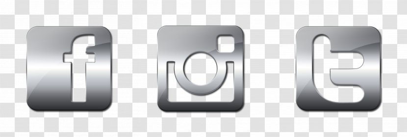 Facebook Instagram Logo - Silhouette - Social Media Icons Transparent PNG