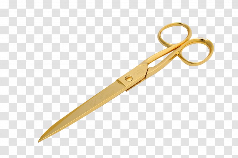 El Casco Scissor Gold Scissors Cross ATX Ballpoint Pen Shiny Chrome Holder - Fountain - Atx Transparent PNG