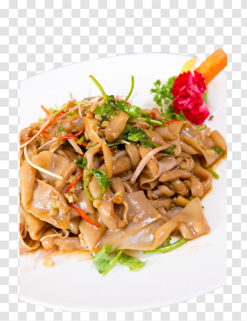 Phat Si-io Twice Cooked Pork Ginger American Chinese Cuisine - Drunken Noodles - Fresh Fishing Goose Transparent PNG