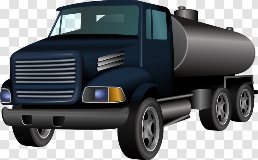 Tank Truck Semi-trailer Clip Art - Automotive Exterior Transparent PNG