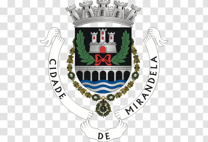 Mirandela Coat Of Arms Vale De Cambra Anadia, Portugal Porto - Wikipedia - Recreation Transparent PNG