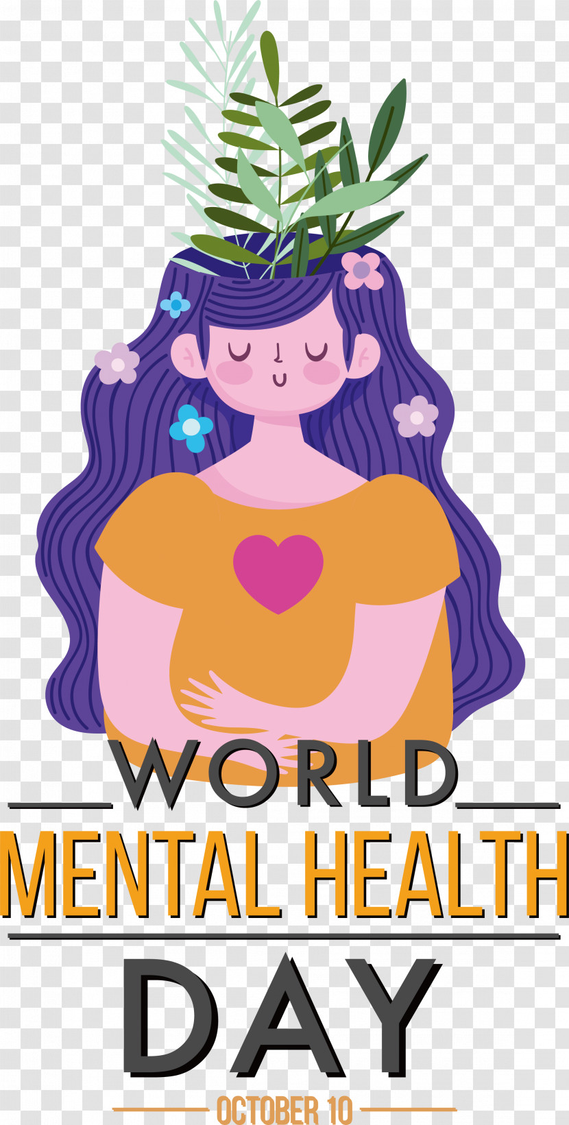 World Mental Health Day Transparent PNG