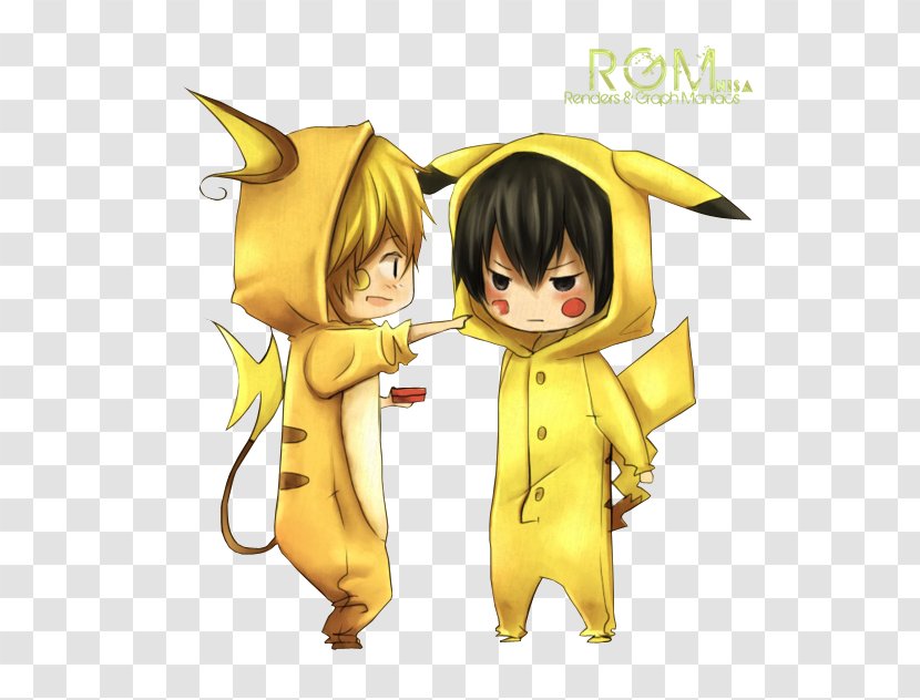 Pikachu Raichu Cosplay Costume Image - Flower - Pokemon Transparent PNG