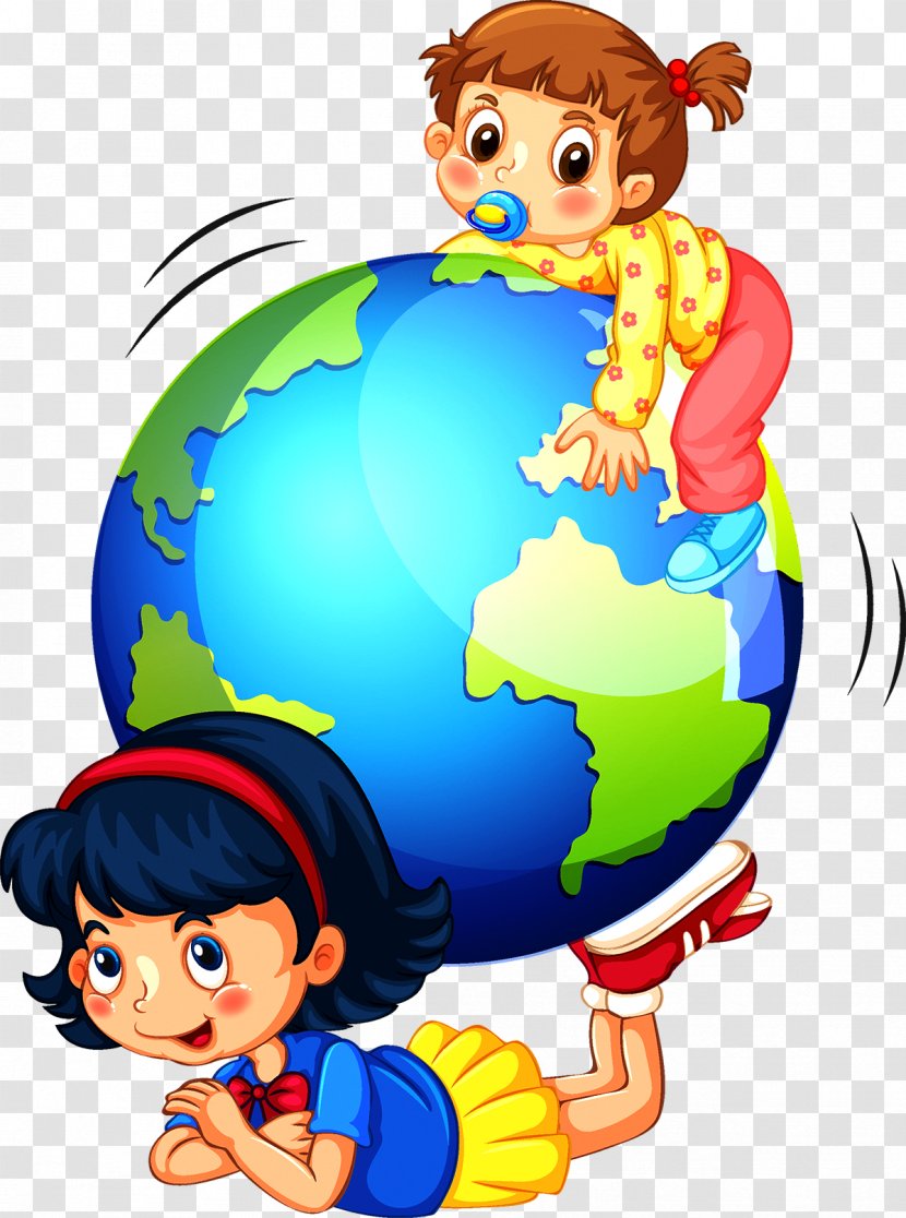 Earth Drawing Child Illustration - Back Child's Mother Transparent PNG