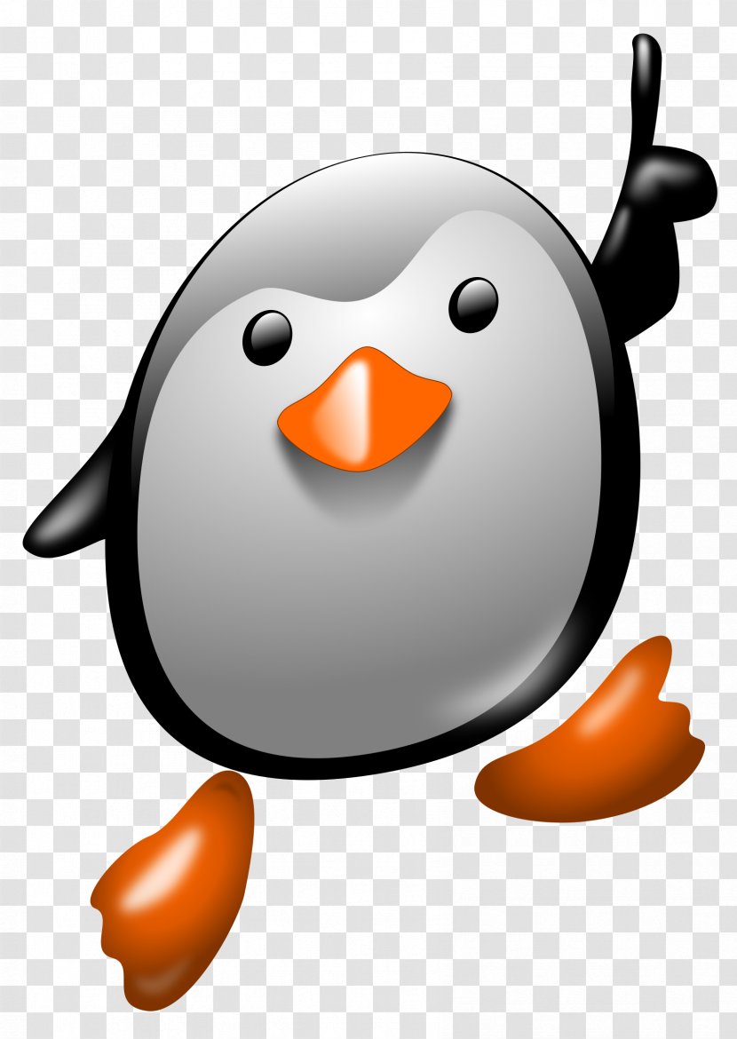 Little Penguin Tux Bird Clip Art - Linux Transparent PNG