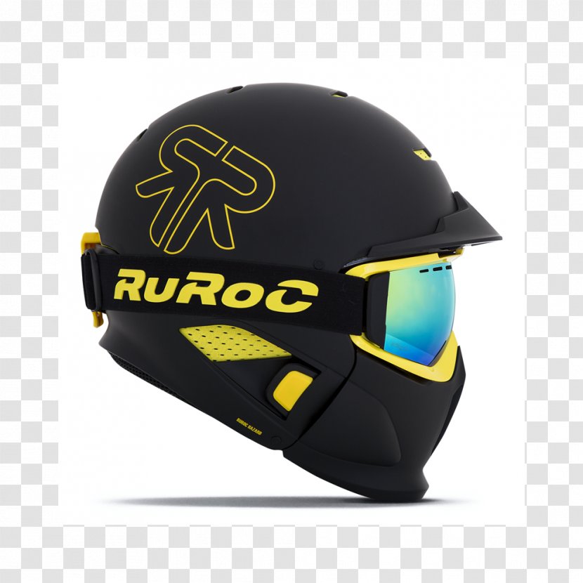 Ski & Snowboard Helmets Motorcycle Ruroc RG1-DX Snowboarding Helmet Trinity Ghost - Blue Transparent PNG