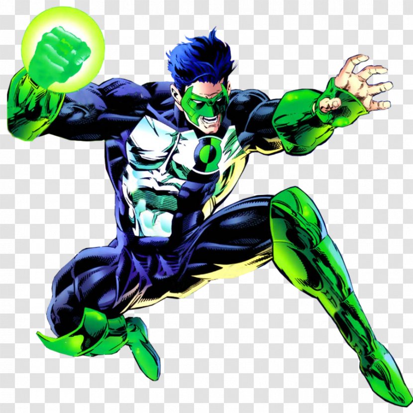 Green Lantern Corps Silver Surfer Hal Jordan Superhero - Dc Comics - The Transparent PNG