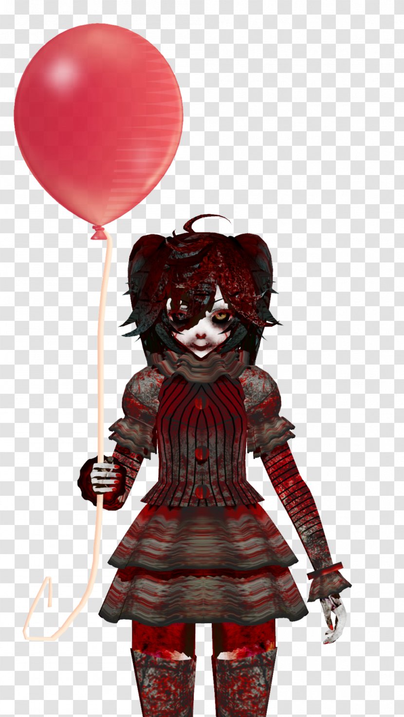 It Hatsune Miku Evil Clown MikuMikuDance - Tree - Balloon Model Transparent PNG