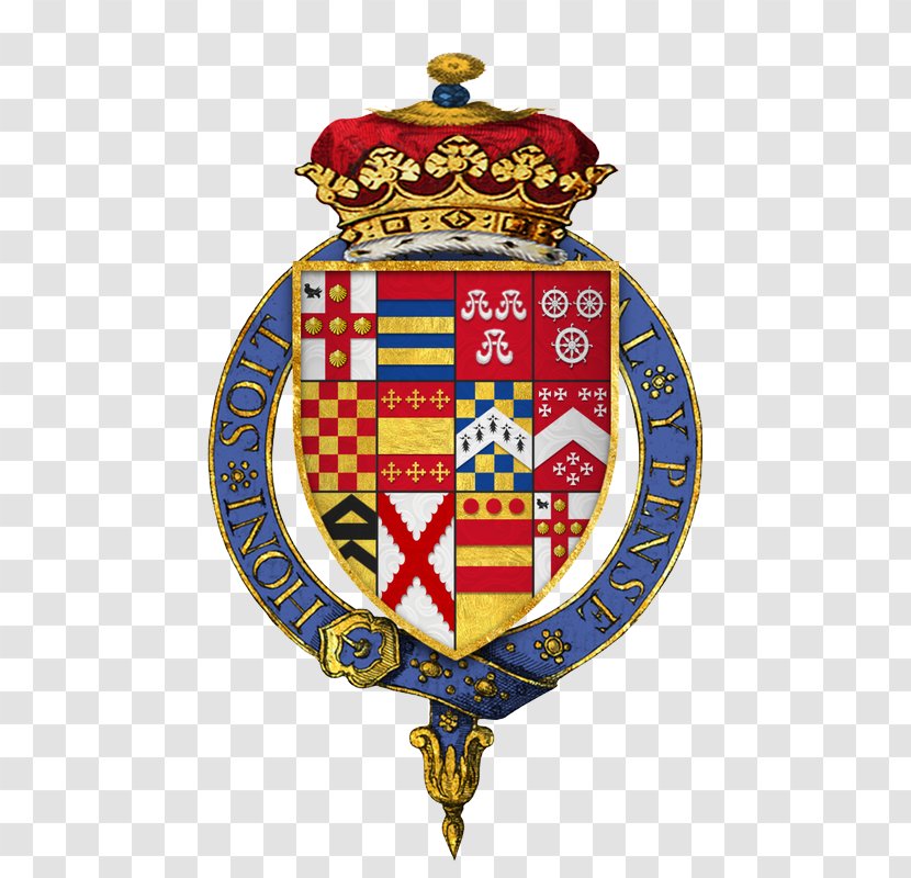 Duke Of Buckingham Coat Arms Earl Order The Garter - Humphrey Stafford 1st Transparent PNG