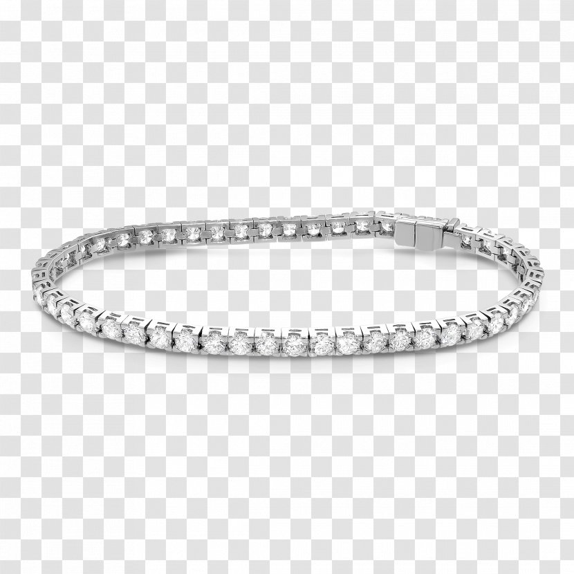 Diamond Cut Bracelet Brilliant Coster Diamonds - Platinum Transparent PNG